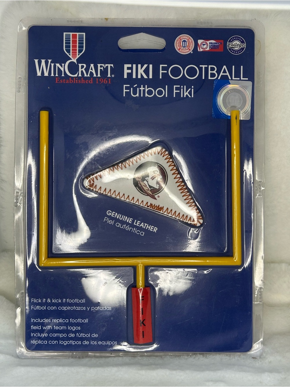 WINCRAFT FLORIDA STATE SEMINOLES FIKI FOOTBALL